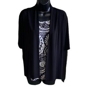 DOUBLE Take Floral Print Blouse M